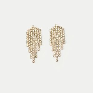 Maya Cascade Clip-on Earrings